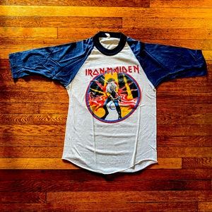 Vintage Iron Maiden 1985 Maiden Japan T-shirt